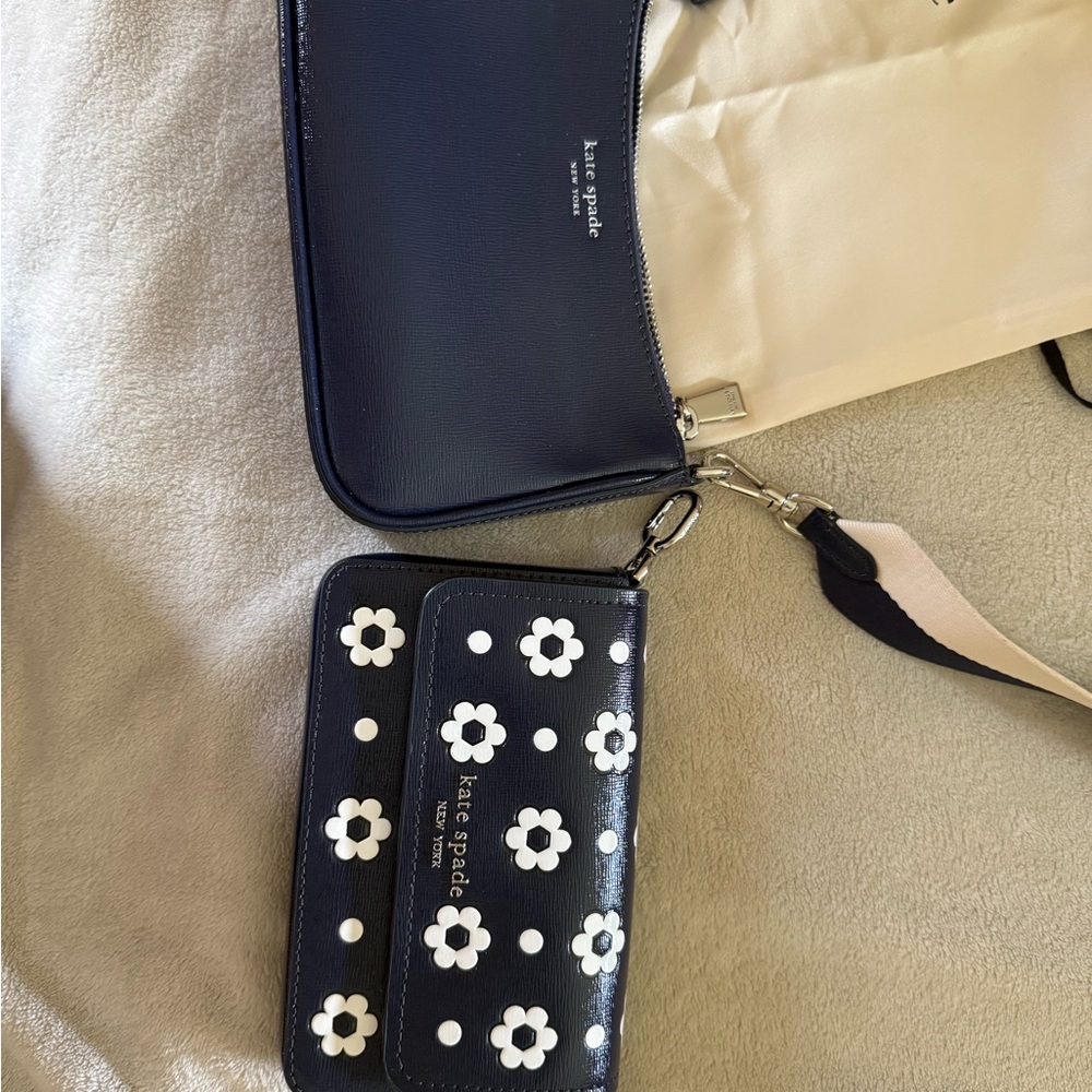 Kate Spade Double Up Daisy Dot Crossbody Bag - Picture 6 of 10